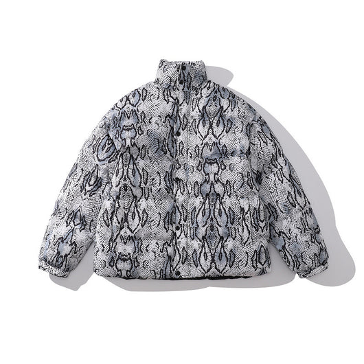 Chaqueta Acolchada Oversize con Bloques de Color - Algodón para Hombre y Mujer - Image 22