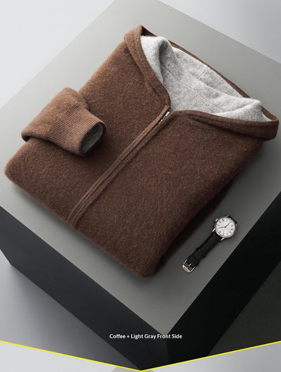 Chaqueta Tejida para Hombre con Bloques de Color - Image 22