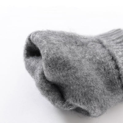 Guantes de Alpaca Tejidos Gruesos con Forro de Terciopelo y Pantalla Táctil para Invierno - Image 3