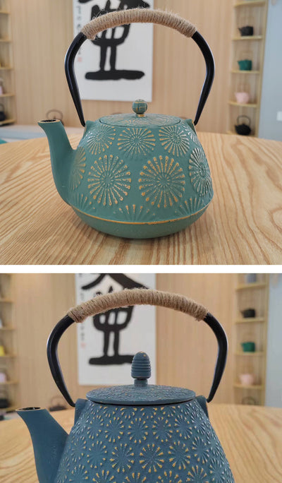 Estufa Japonesa de Colores para Tetera de Hierro - Image 34