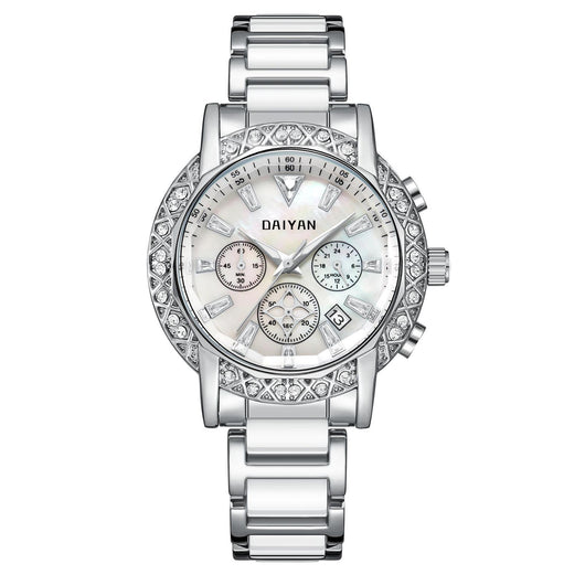 Reloj de Lujo Versátil para Mujer - Resistente al Agua con Diamantes - Image 3