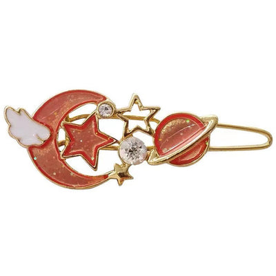 Pasador Coreano Cielo Estrellado - Diseño Kawaii Estético Japonés - Image 4