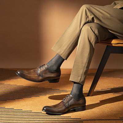 Zapatos de Cuero para Hombre Elegancia Casual y Profesional - Image 3