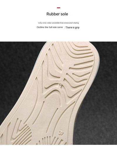 Tenis Blancos Estilo Coreano Transpirables para Hombre - Image 13