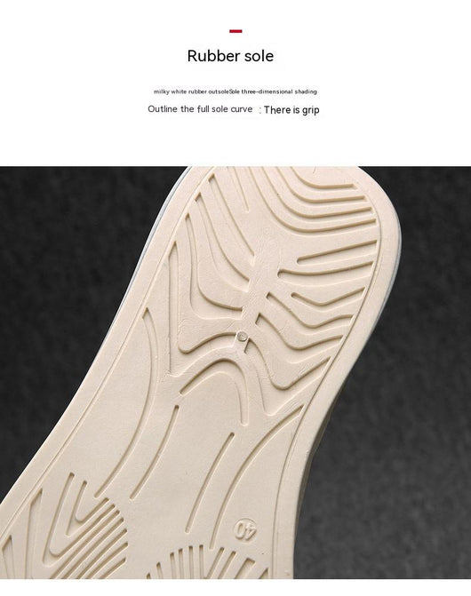 Tenis Blancos Estilo Coreano Transpirables para Hombre - Image 13