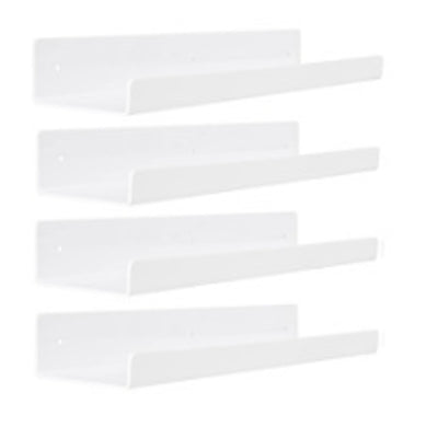 Repisa Mural Acrílico 38cm con Divisor en U - Image 3