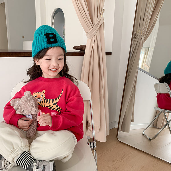 Suéter Infantil Estampado Estilo Western Moderno