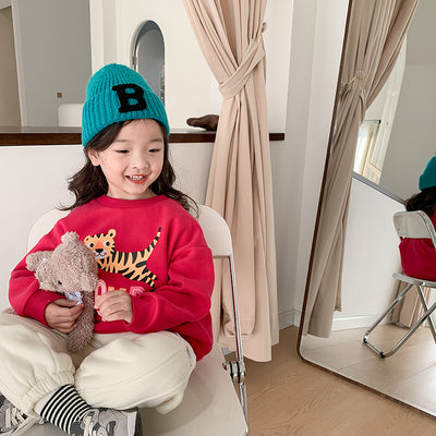 Suéter Infantil Estampado Estilo Western Moderno