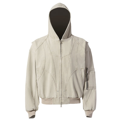 Chaqueta de Trabajo Pesada en Lona Lavada para Hombre - Image 6