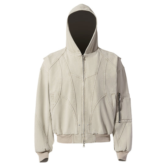 Chaqueta de Trabajo Pesada en Lona Lavada para Hombre - Image 6