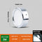 Luz Blanca De 3 W Plateada
