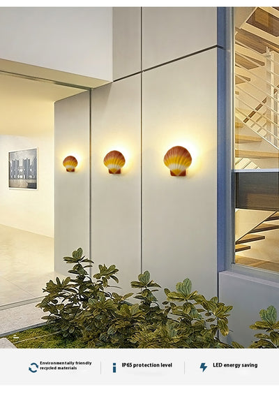 Lámpara LED de Pared Exterior Impermeable para Jardín Diseño Creativo - Image 17