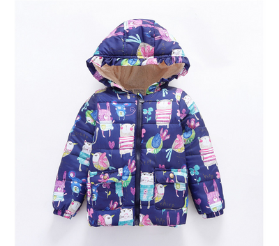 Chaqueta Acolchada con Capucha Graffiti Fashion Plus para Niños - Image 3