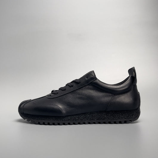 Zapatos Casuales de Cuero Genuino para Hombre - Diseño Simple en Negro - Image 4