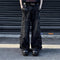 Pantalones Vaqueros Vintage Oversized con Bolsillos Grandes