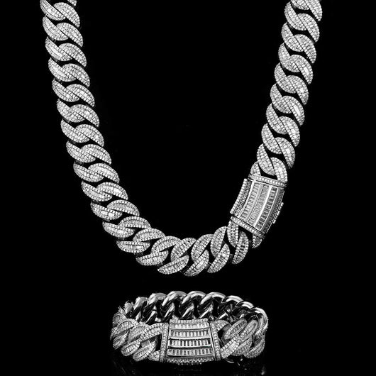 Cadena Cubana Miami 15mm-20mm Chapada en Oro Real con Cierre Tipo Buckle - Image 3