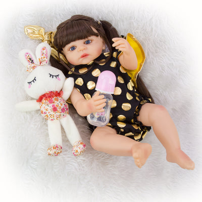 Muñeca Reborn de Silicona Completa - Bebé Niña Realista - Image 9