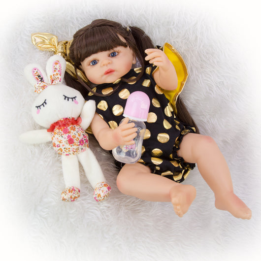 Muñeca Reborn de Silicona Completa - Bebé Niña Realista - Image 9