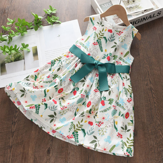 Vestido Infantil Princesa Verano con Bordado y Malla Delicada - Image 19