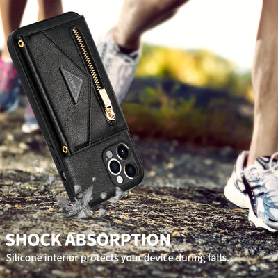 Funda iPhone 12 con Ranura para Tarjetas - Protección y Practicidad