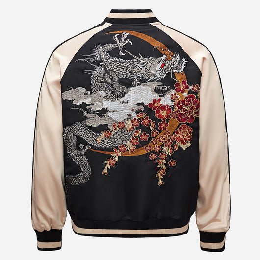 Chaqueta Béisbol Hombre Bordado Dragón Flying Dragon Premium - Image 2
