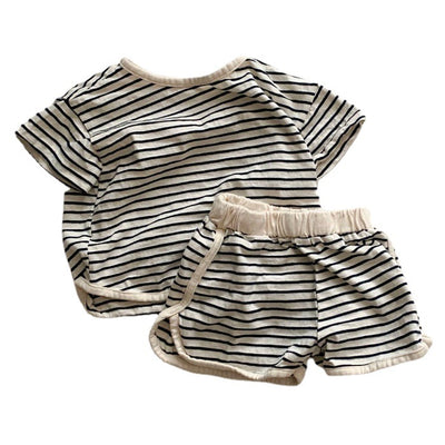 Conjunto Infantil de Algodón: Camiseta Suelta y Shorts - Image 10