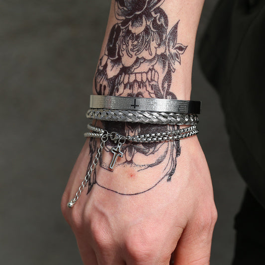 Pulsera Brazalete para Hombre - Joyería Elegante para Fiestas