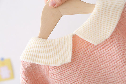 Suéter Tejido para Mujer Estilo Occidental con Flor en Solapa y Grosor Reforzado - Image 14