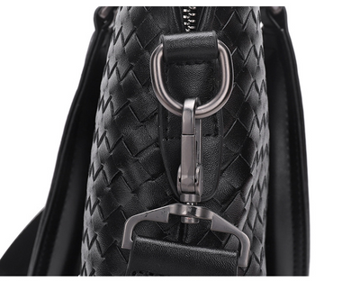 Bolso Tejido Casual Coreano para Hombre - Porta Documentos - Image 9