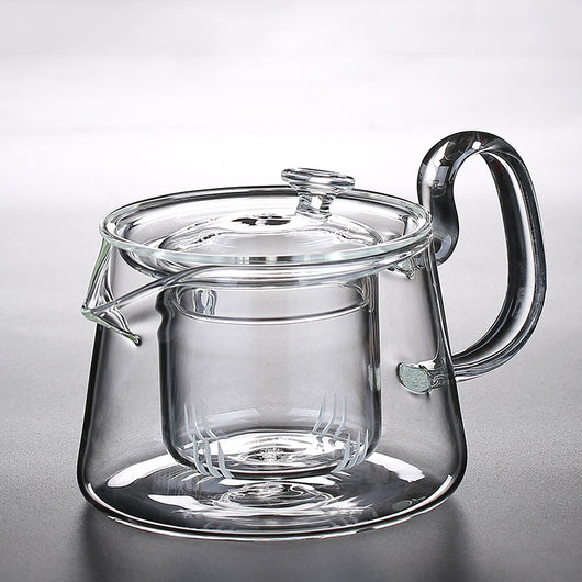 Juego de Tetera de Vidrio Templado Resistente al Calor con Filtro para Té - Image 10