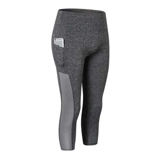 Pantalones Yoga Ajustados con Bolsillos Laterales - Capris Deportivos de Secado Rápido - Image 15