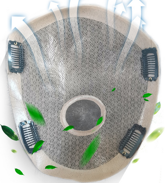 Pelucas para Hombre Cabello Humano Real Tejido a Mano - Image 5