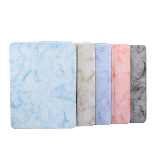 Funda Tri-fold para Tablet 9" con Ranura para Bolígrafo y Diseño Marmolado - Image 26