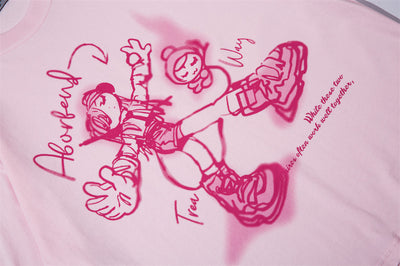 Playera de Algodón con Diseño Cartoon para Hombre y Mujer - Image 18