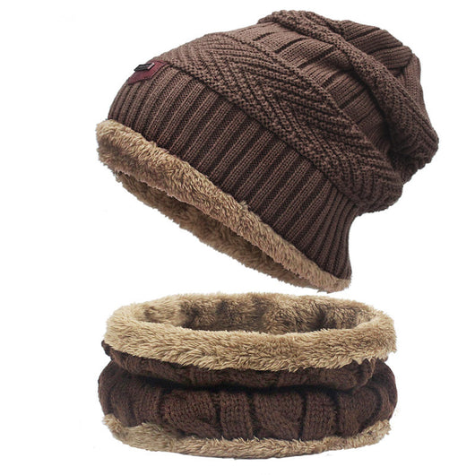 Conjunto de Gorro y Bufanda de Terciopelo Grueso para Hombre y Mujer - Image 35