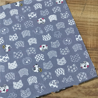 Bolsa de Tela de Algodón Estilo Japonés con Encanto de Gato Shiba Inu - Image 4
