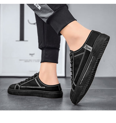 Tenis Casuales Versátiles para Hombre sin Talón de Lona - Image 11