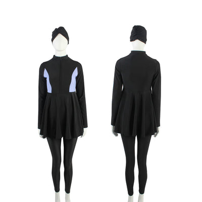 Traje de Baño Musulmán de Tres Piezas para Mujer - Image 17