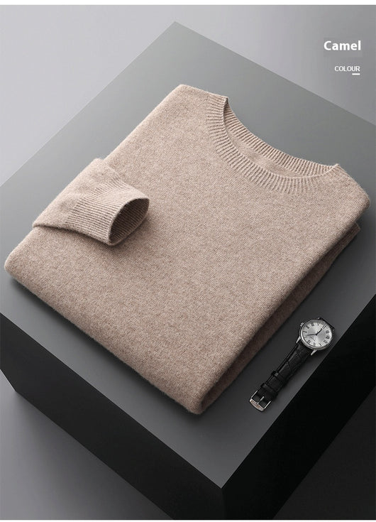Suéter Interior Básico Cuello Redondo para Hombre Adulto Mayor - Image 22