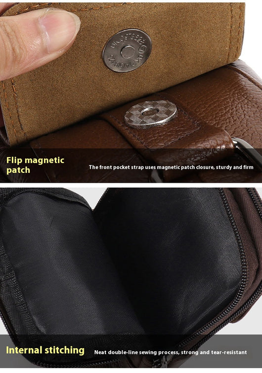 Bolsa de Cuero para Celular Multifuncional con Cinturón - Image 10