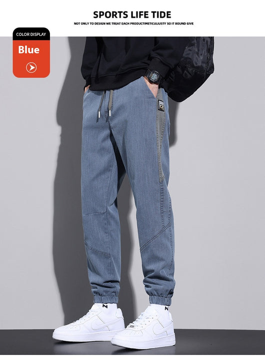 Jeans Hombre Primavera Corte Relajado Ajuste Cónico Stretch - Image 21
