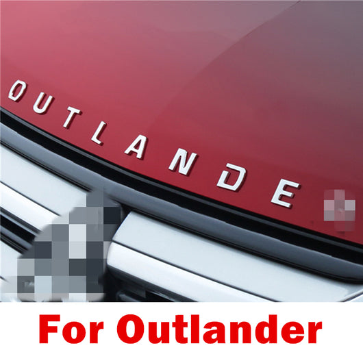 Emblema Frontal OUTLANDER - Adhesivo de Identificación para Personalización - Image 5