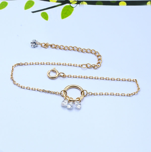Pulsera de Circón con Diseño Personalizado para Mujer