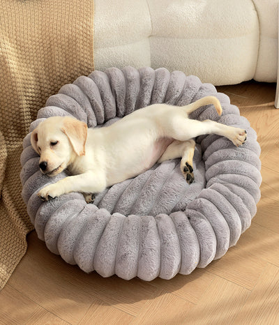 Cama Térmica Redonda de Felpa para Gatos y Perros - Nido Acogedor Invierno - Image 20