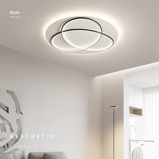 Lámpara de Techo LED Nórdica Moderna - Luz Cálida Lujo para Sala y Dormitorio - Image 2