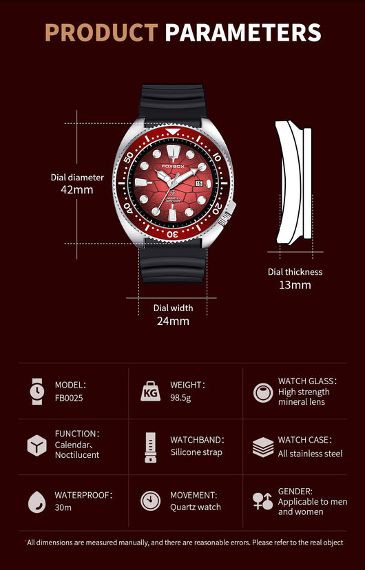 Reloj de Negocios para Hombre Cuarzo Luminoso Resistente al Agua con Bisel Rotatorio - Image 16