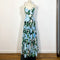 Vestido Hada Hortensia Verde con Tirantes Ajustables
