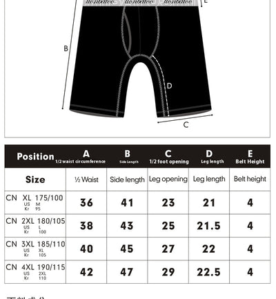 Bóxers Largos de Algodón para Hombre con Protección Anti-fricción - Image 18
