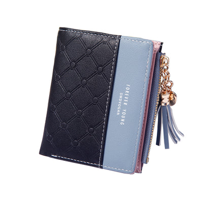 Billetera Compacta Mujer Estilo Asiático con Cierre de Hebilla - Image 13