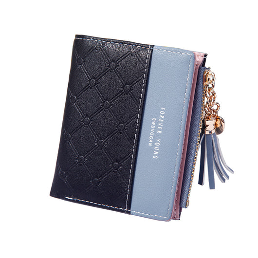 Billetera Compacta Mujer Estilo Asiático con Cierre de Hebilla - Image 13